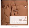 2025 Women's Short Lightweight Down Jacket for Winter: New Style, Cotton-Padded, Perfect for Petite, Middle-Aged & Elderly