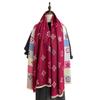 Color scarf Women's fringed cashmere scarf Warm winter versatile imitation cashmere shawl Dual-purpose thickened warm neck protection