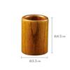 Alphax Toothpick Holder, Wood Grain, Diameter 3.5 x 4.5cm, Cut Toothpick Holder with Mesuri (Meshiri) 903253