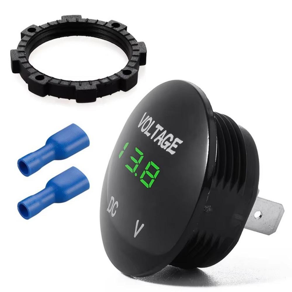 Led Display Voltage Meter Tester DC 12V-24V Mini Digital Voltmeter Ammete For Car Auto Motorcycle Boat ATV Truck Refit