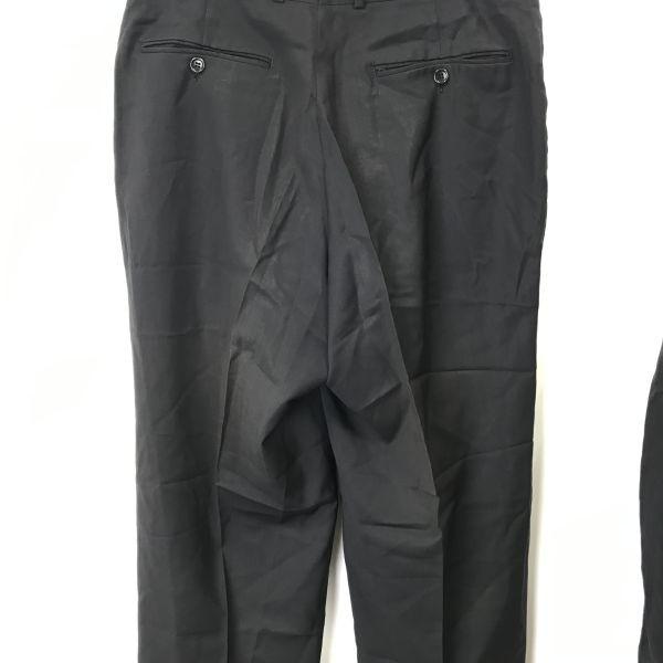 Germany HUGO BOSS Set Up Fall Winter Suit 50 Men XL Black Jacket Pants(USED)