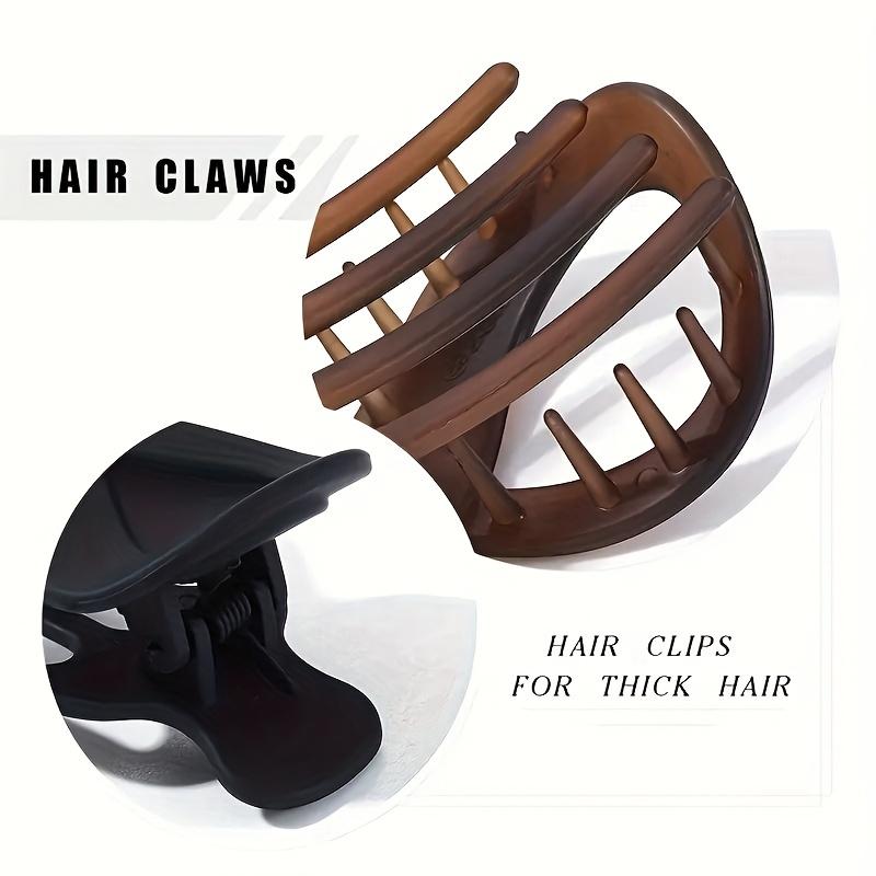Matte Azetat-Haarklammern, Stilvolle und Langlebige Haaraccessoires im Y2K-Stil für Damen.