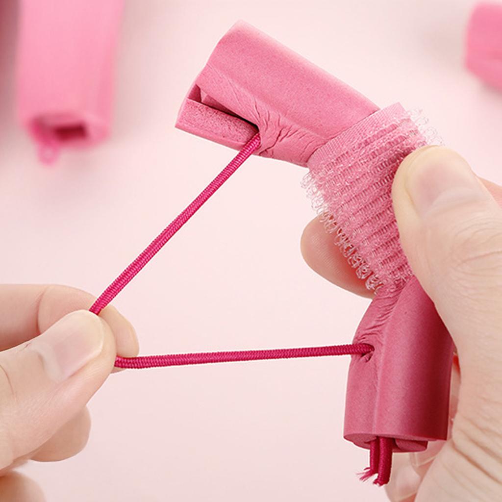 6pcs Heatless Curls Hair Rollers Set Woman Overnight Sleeping Hair Curler DIY Hairstyling Tools for Hair Styling Accessories