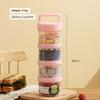 Portable Fruit Oatmeal Breakfast Cup With Spoon For Students And Office Use