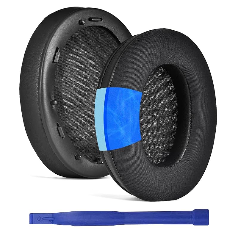 

umvowuxa replacement ear pads Sony Compatible with WH-1000XM3 headphones Cooling gel (black)