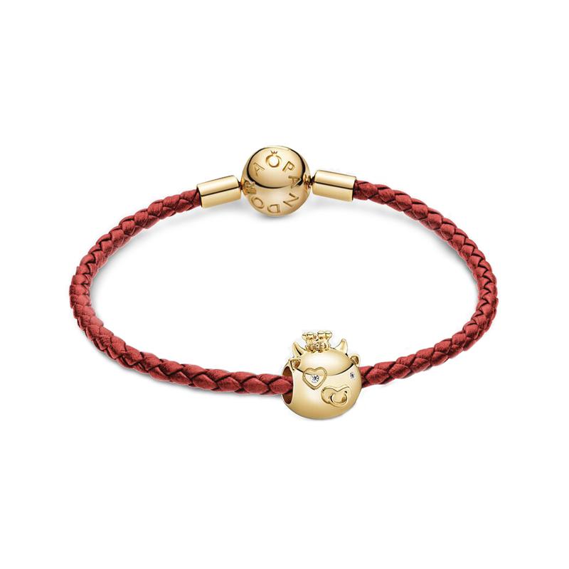 Pandora Brand logo design bracelet for women ZT640 красный