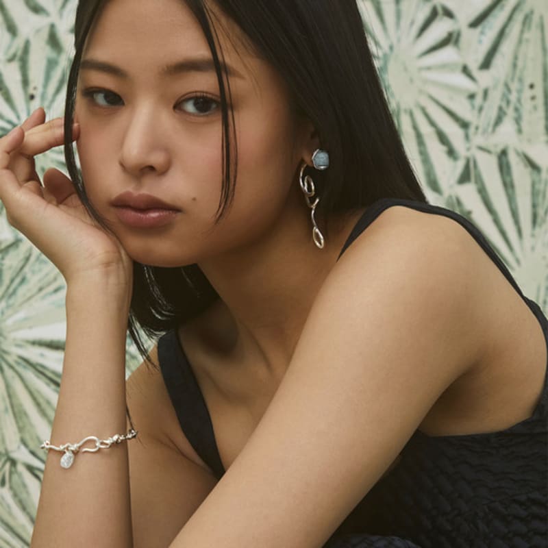 NEUF PIECE SOFT FORCE AQUAMARIN EARRINGS