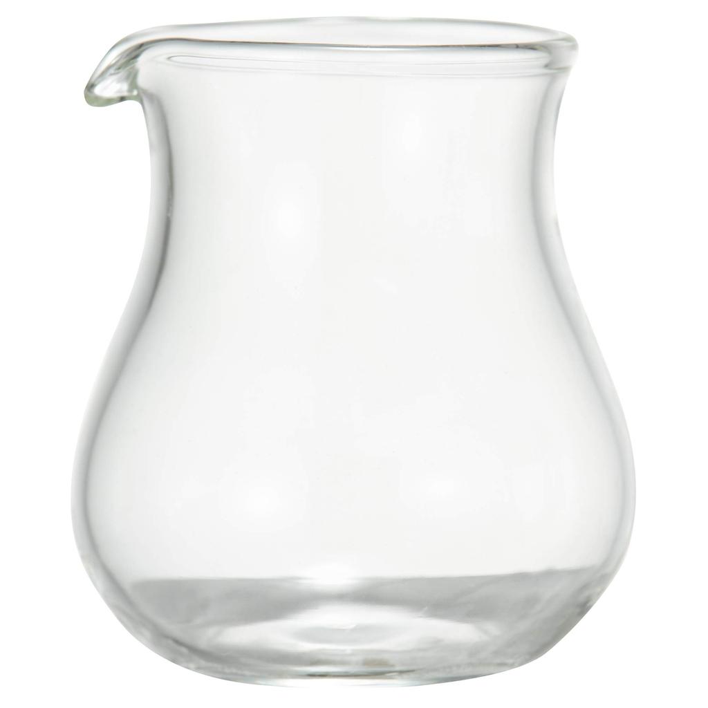 Toyo Sasaki Glass Syrup Pitcher, 45ml, Set of 6, Glass Creamer/Milk Pitcher, TS44026