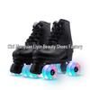 Flashing Double Row Roller Skates for Adults & Kids