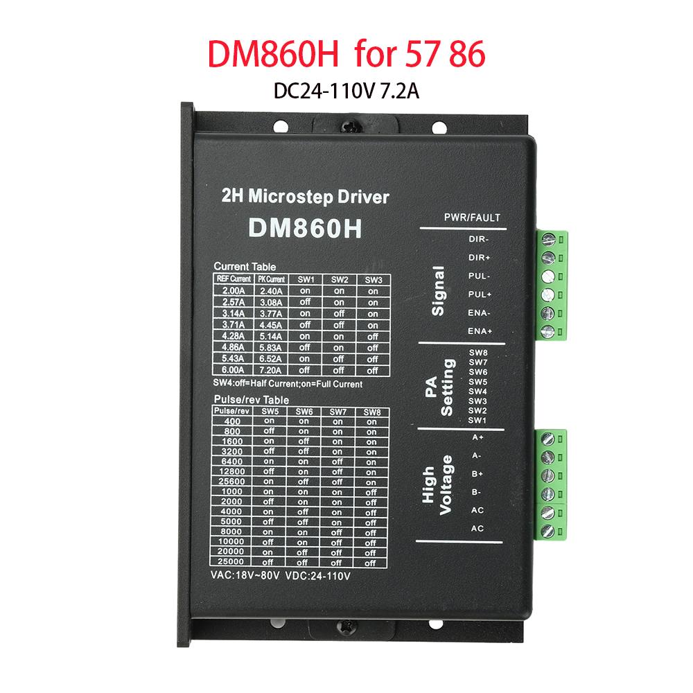 Stepper Motor Driver DM116 DM111 DM861 For 11 17 86 1 Phase Digital Stepper Motor Driver Cnc Engraving Machine Stepper Motor