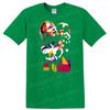 Abstract Art Portrait T Shirt Colorful Graphic Design Unique Tee