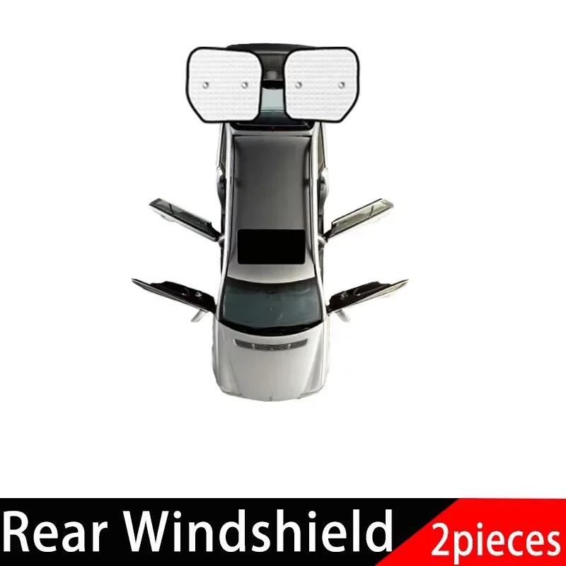 Sun Shades For Ford Transit Custom Tourneo MK1 2012-2021 LWB Sunshade Full Cover Windshield Blackout Anti UV Visor Accessories