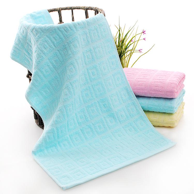 Cotton Gold Thread Face Towel - Wedding Gift & Daily Necessity, Soft & Absorbent