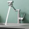 Robinet mitigeur d'évier pivotant DUAO en acier inoxydable