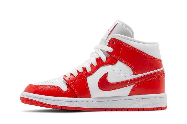 Wmns Air Jordan 1 Mid 'Habanero Red'