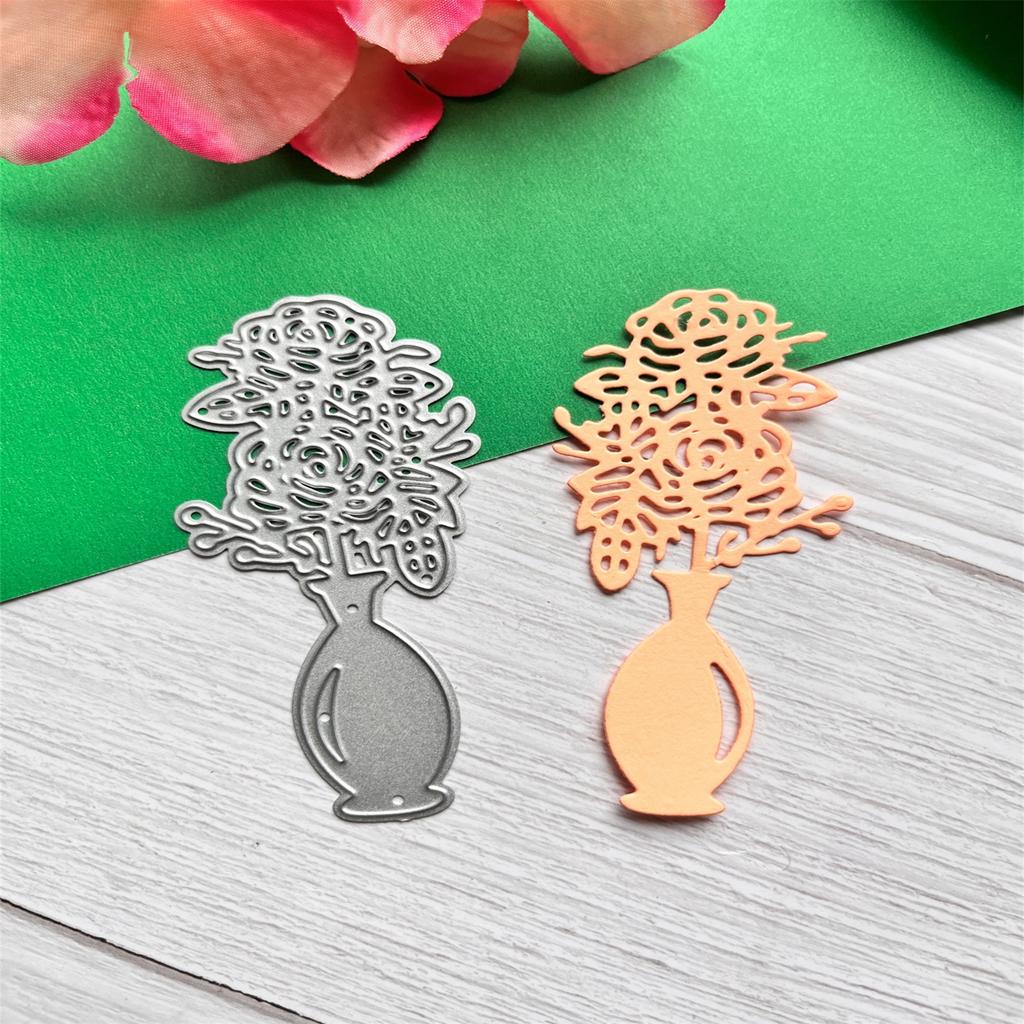 Troquelado de Metal Flor Estampado Plantilla Troqueles de Corte para Hacer Tarjetas Scrapbooking Manualidades con Papel Plantilla DIY Hecho a Mano
