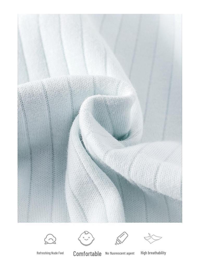 Unisex Baby Romper: Pure Cotton, Four Seasons, Air Conditioned Comfort, Perfect for Spring and Autumn.