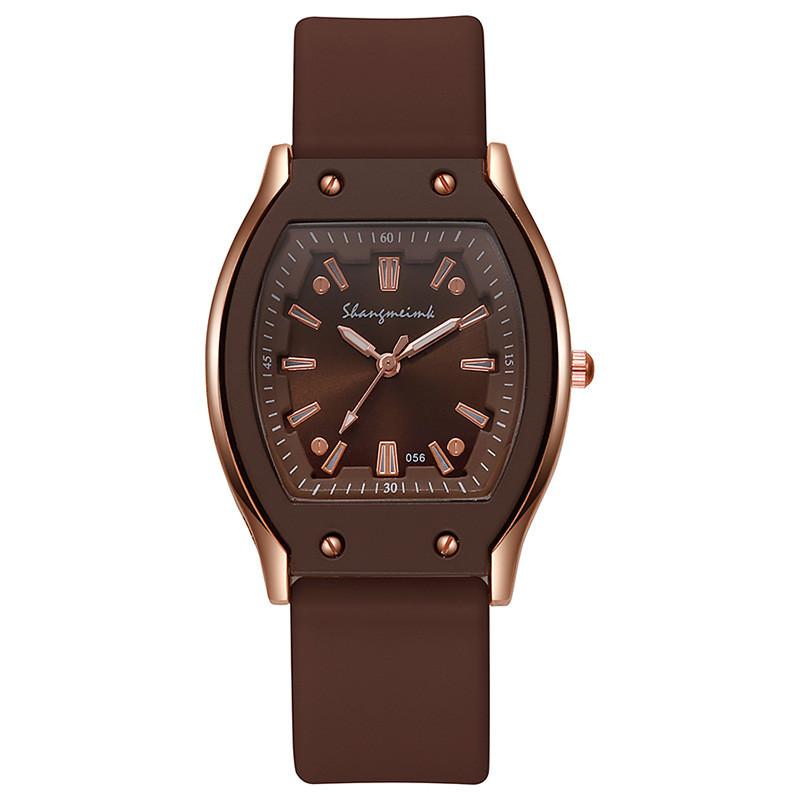 Small Fragrance Style Ladies Silicone Watch With Quartz Movement For Casual Girls