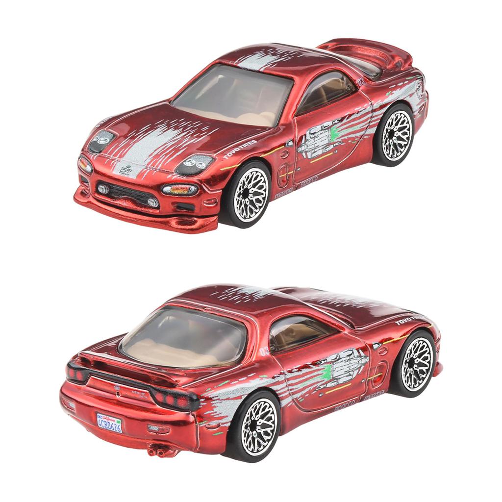 Hot Wheels Fast Furious Premium Sortiment Fahrzeugspielzeug Diecast Autos der Zeitalter & (Kasten 10) - 3+ - Mehrfarbig (HNW46-986P)