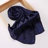 70*170CM Malaysia New Simulation Silk Silk Satin Jacquard Crocodile Pattern Long Scarf Women Shawl Wrap Head Cover