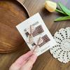Korean Style Handmade Plaid Bow Hair Clip for Girls - Coffee Color