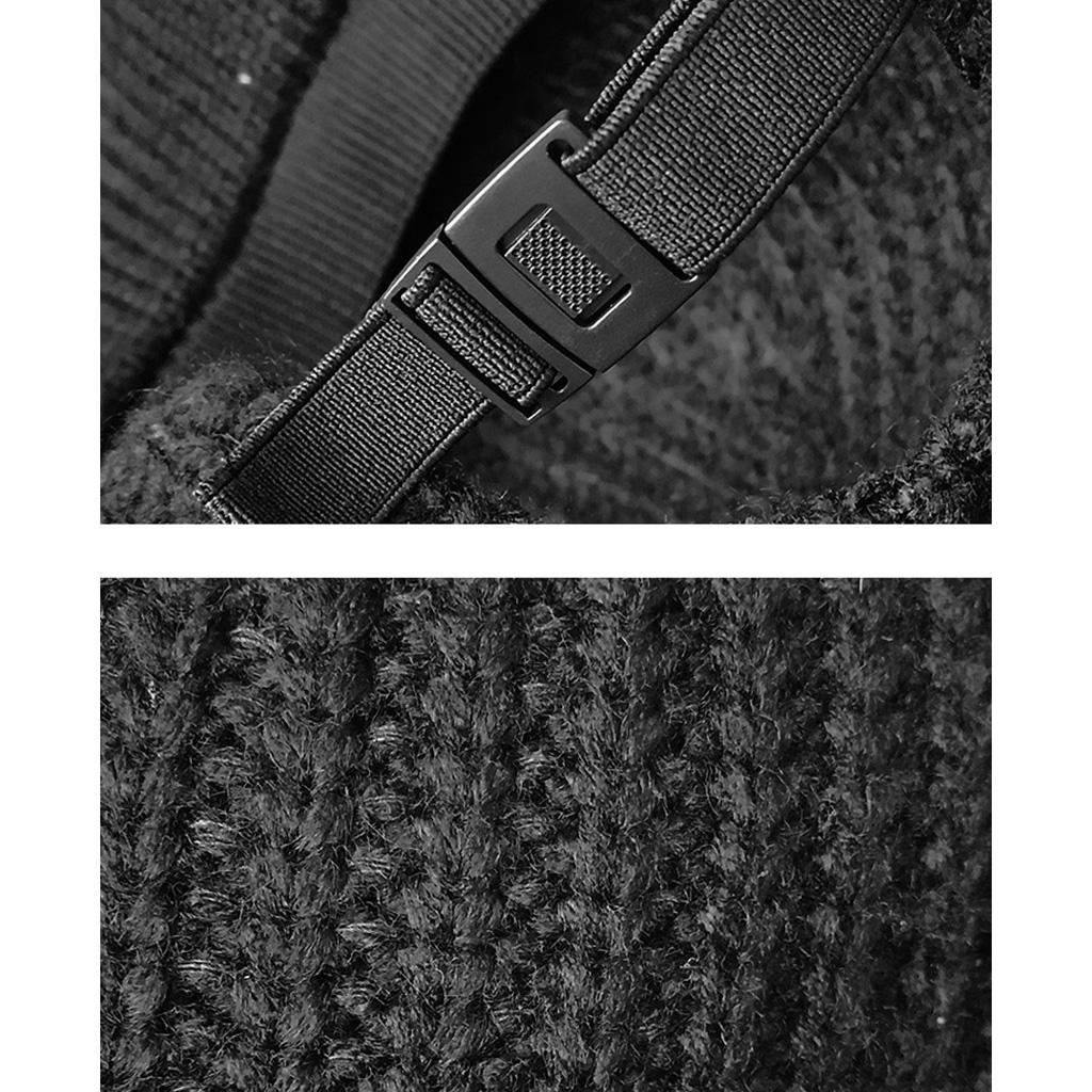 Crochet Knit Baseball Cap for Sun for Protection Brim Outdoor Sports for Snapbac
