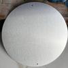 Vintage Round Cat Wall Sign 8 Inch Aluminum Decor for Bathroom Pet Home Decoration