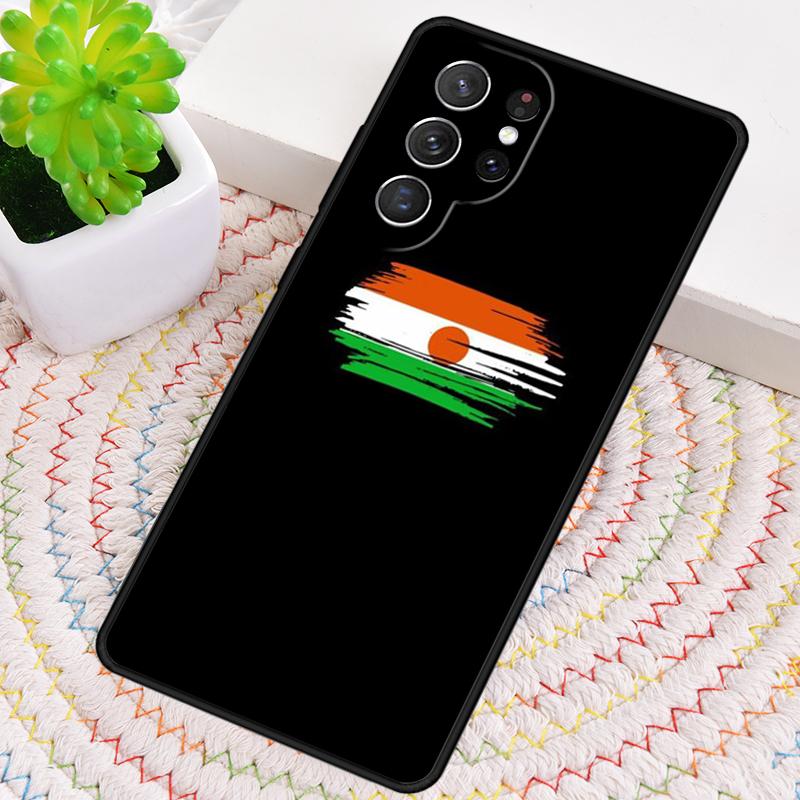 

Niger Flag Silicone Phone Case For Samsung Galaxy note 10 pro S26 S25 S24 S23 S22 S21 Plus S25Ultra Capa Cover Galaxy S21 FE 5G