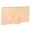 Makeup Practice Face 3D Silicone Face Eyes Makeup Mannequin Practice Board for Eye and Eyebrow Yellow Skin