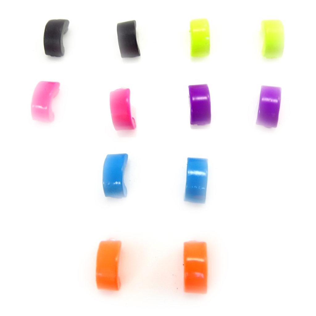 Les Trésors De Lily [K3154] - 6 Pairs of Tutti Frutti 'Coloring' Earrings