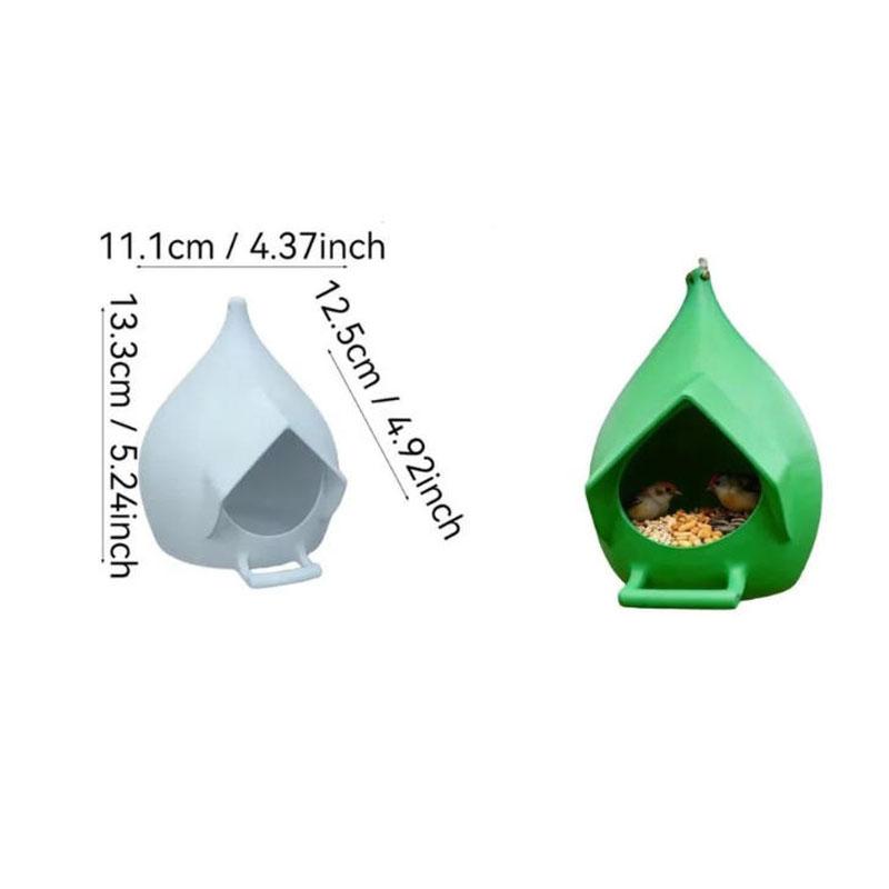 Hanging Wild Bird Feeder Waterproof Feeding Station Garden Bird Feeder Dispenser