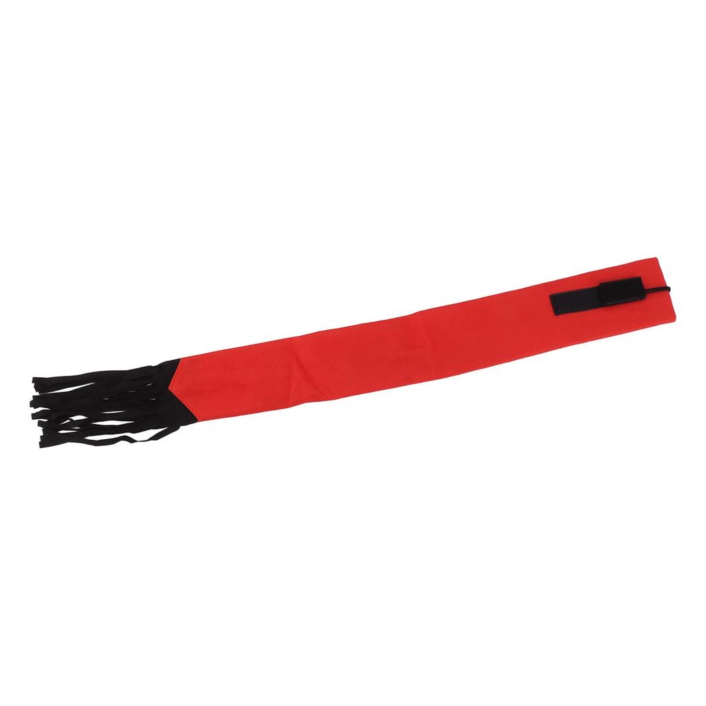Horse Tail Bag Horsetail Protector Non Woven Fabric Horsetail Guard Anti Bite Anti Dirt Horse Grooming Supplies with Fringe Red