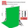 Live Stream Studio Green Screen Background Kit
