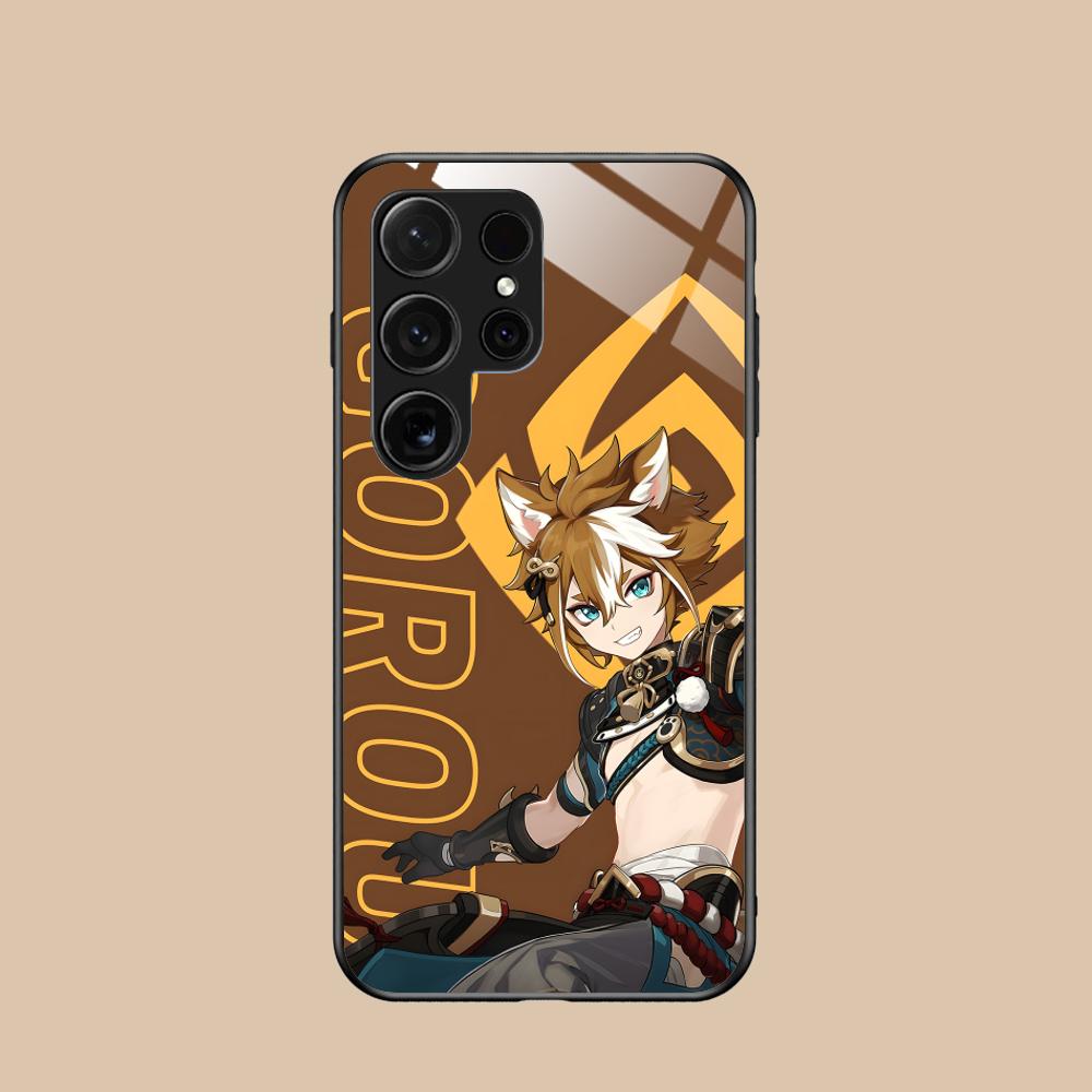 Game GI Gorou Mobile Phone Case for Samsung Galaxy A56 55 54 53 52 51 36 35 34 23 16 15 5G Glass Colorful Cover Smartphone Cover