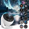 [Amazon.co.jp Exclusive] Galaxy Projector, Planetarium, Quiet, for Home Rooms, Home Star Projector Light, Starry Sky/Nebula/Moon/Celestial Bodies, Cei