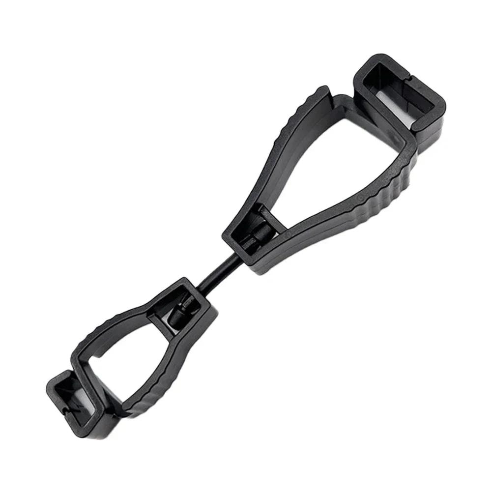 Klipsy do rękawic do uchwytów na rękawice robocze Klips do paska na rękawice Przenośny uchwyt na rękawice robocze do użytku na zewnątrz Klips z plastikowym haczykiem