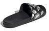 Adidas Adilette Comfort Slide 'All Over Logos - Black' FZ1750