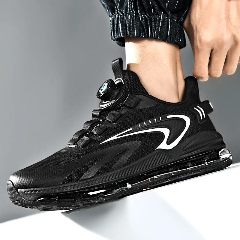 High Quality New Men's Air Cushion Sports Shoes Sports Exam Men's Running Shoes Wear-resistant Soles Hiking Shoes Big Size  39-48