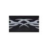 KARAKAL PU Super Grip Tribal 12 Grips (Black, 12 Pieces Per Set) - Suitable for All Racket Sports. (KJ 680K Black)