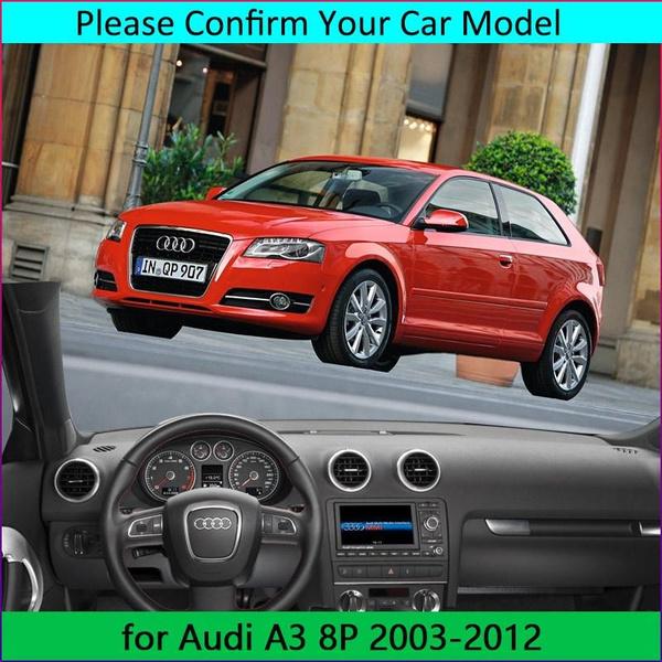 Car Dashboard Carpet Cover For A3 8P 2003~2012 Dash Mat Cape Anti-dirty Sun Shade Dashmat Automotive Interior 2004 2005