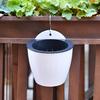 Automatic Water Absorption Lazy Flower Pot Water Culture Wall Hanging Basin