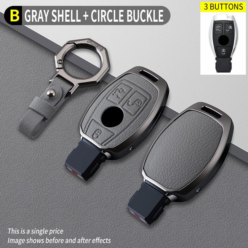 Maybach Model A Key Case In Elephant Grey