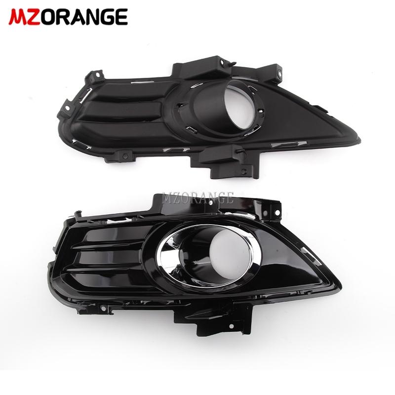 Fog Lights for Ford Mondeo Fusion 2013-2016 Headlight Fog Light Cover Grill Bezel LED Foglights Halogen Fog Lamp Driving Lamp