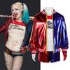 Abito Anime per adulti, Costume da donna, parrucca Quinn per ragazze, t-shirt, giacca Joker, Costume di Halloween,