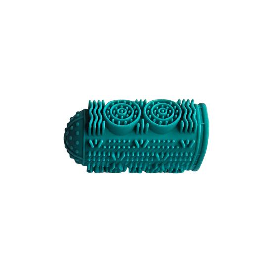 

1/4 шт. Пет Палец Зубная щетка Собака Кошка Чистка зубов Щетка Кошки 360-градусная Обхватывающая зубная щетка Щетка для слезных дорожек Неприятный запах из пасти зелёный