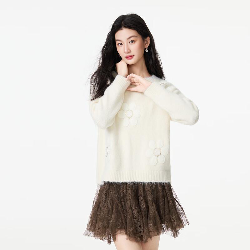 FivePlus Women's Warm Solid Knit Pullover