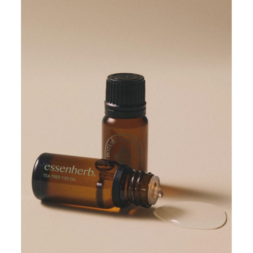 Essenherb Essenherb Tea Tree 100 Oil 10ml X 2ea  Free Tea Tree Patch 