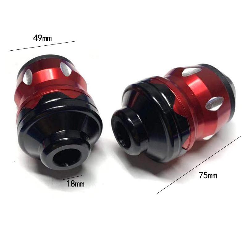 New Motorcycle/Scooter Modification Accessories CNC Aluminum Alloy Pagoda-type Front Fork Cup Durable Anti-Fall Protection