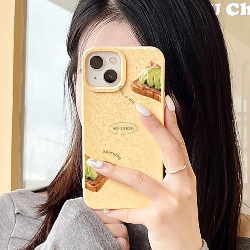 Mobile Phone Cases for iPhone 11 13 XR 15 Pro Max 12 14 Pro Max Case iPhone 16 7 Plus 8 Plus XS Max Degradable and Environmentally Friendly Anti-fall