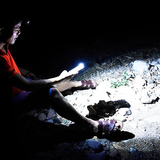 Süper Parlak LED Far USB Şarj Edilebilir Far Açık Hava Bisiklet Balıkçılık Kamp Baş Feneri